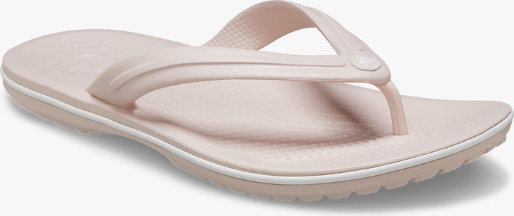 Crocs Crocband Flip - נעלי אצבע בצבע קוורץ