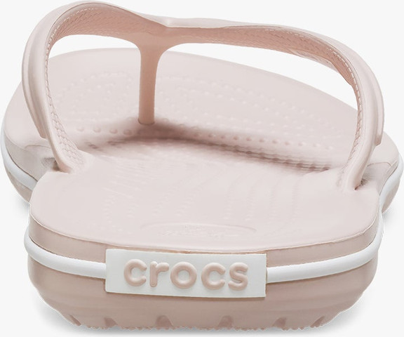 Crocs Crocband Flip - נעלי אצבע בצבע קוורץ