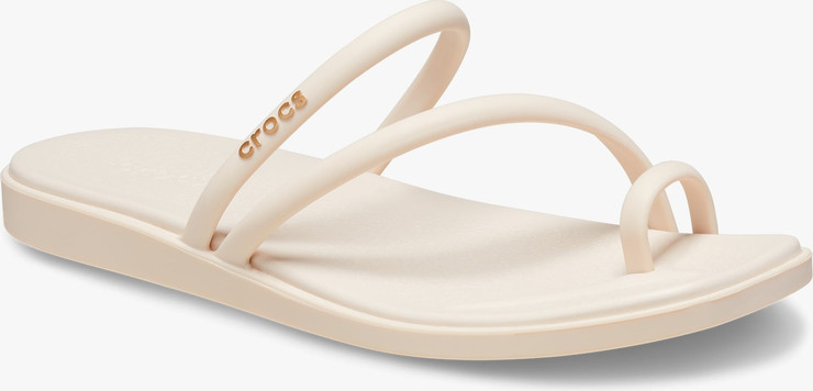 Crocs Miami Toe Loop Sandal - סנדלי קרוקס מיאמי לנשים בצבע לבן