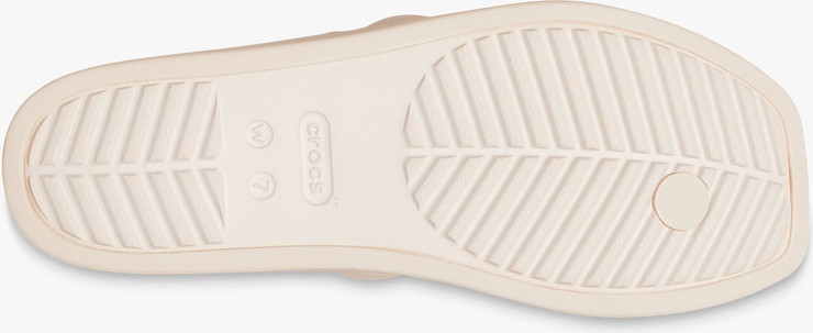 Crocs Miami Toe Loop Sandal - סנדלי קרוקס מיאמי לנשים בצבע לבן