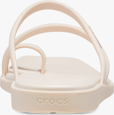 Crocs Miami Toe Loop Sandal - סנדלי קרוקס מיאמי לנשים בצבע לבן