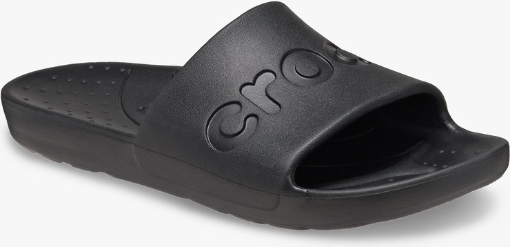 Crocs Slide - כפכפי סלייד קרוקס בצבע שחור