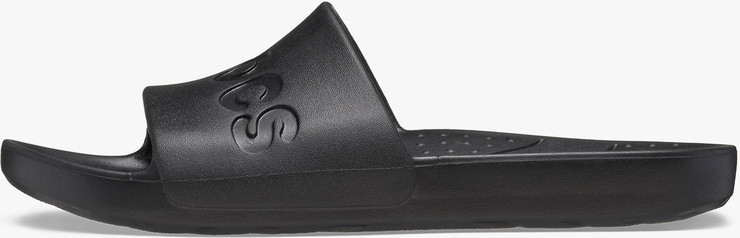 Crocs Slide - כפכפי סלייד קרוקס בצבע שחור