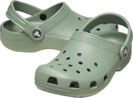 כפכפי Crocs לבנים דגם Classic
