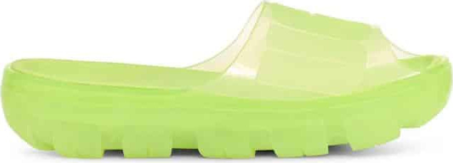 UGG JELLA CLEAR SLIDE PALE CHARTREUSE 1136763-pchr כפכפים