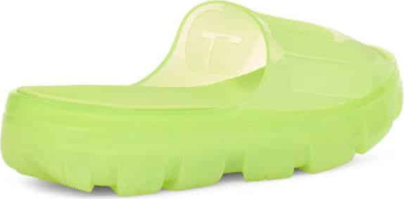 UGG JELLA CLEAR SLIDE PALE CHARTREUSE 1136763-pchr כפכפים