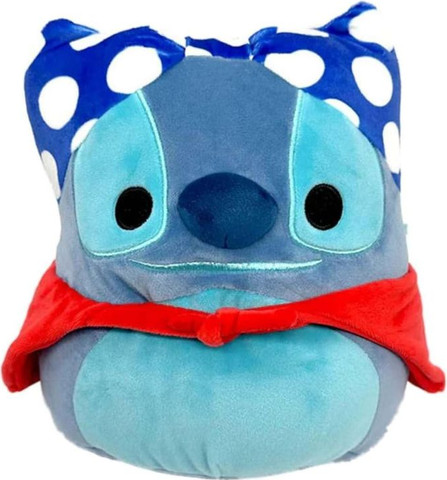 סקווישמלו - בובה בד סטיץ' - Squishmallows Stitch Super Hero