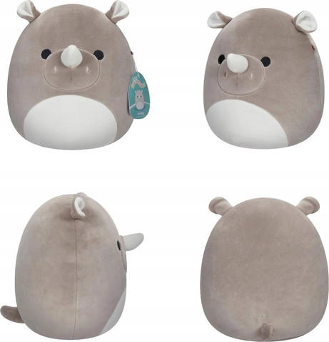 סקווישמלו בובה כרית אירווינג הקרנף 20 ס"מ Squishmallows