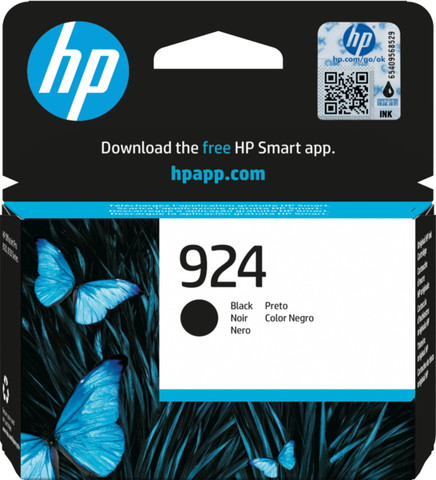 ראש דיו שחור מקורי HP אייץ' פי 4K0U6NE 924