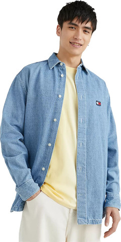 חולצה מכופתרת Tommy Hilfiger לגברים גזרת Regular Fit