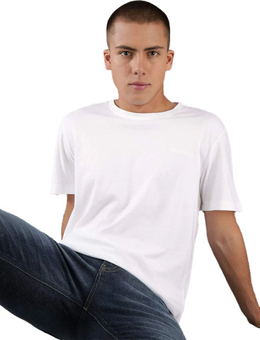 טי שירט Calvin Klein לגברים דגם Cotton Solid