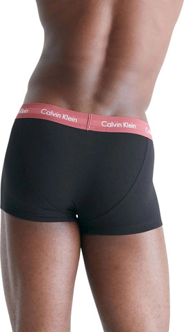 מארז 3 תחתוני בוקסר Calvin Klein לגברים דגם Cotton Stretch Low Rise