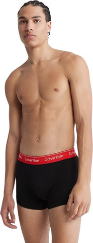 מארז 3 תחתוני בוקסר Calvin Klein לגברים דגם Cotton Classics