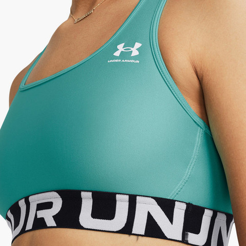 Under Armour HeatGear גוזיית ספורט טופ לנשים חזיית אימון אנדר ארמור