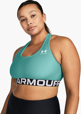 Under Armour HeatGear גוזיית ספורט טופ לנשים חזיית אימון אנדר ארמור