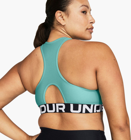 Under Armour HeatGear גוזיית ספורט טופ לנשים חזיית אימון אנדר ארמור