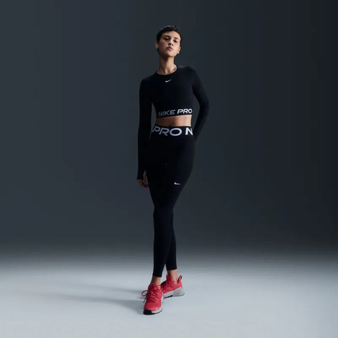 Nike Pro FV5484-010 ביגוד חולצות ארוכות