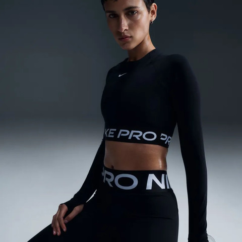Nike Pro FV5484-010 ביגוד חולצות ארוכות