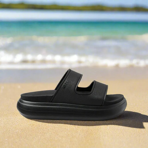 Reef Cushion Bondi 2 Bar Black CJ2224 כפכפים