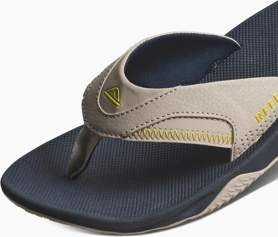 Reef Fanning Navy Oak Lime CJ4074-navyoaklime כפכפים