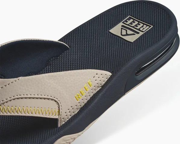 Reef Fanning Navy Oak Lime CJ4074-navyoaklime כפכפים
