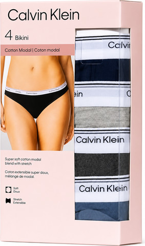 רביעיית תחתוני  ביקיני לנשים CALVIN KLEIN