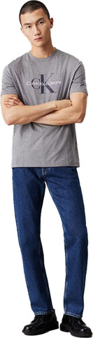 טי שירט Calvin Klein לגברים דגם Mogramno