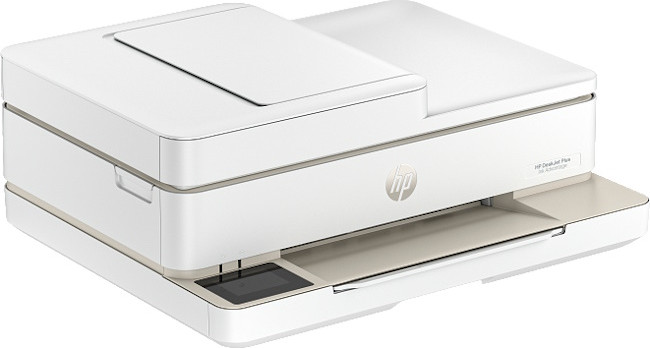 מדפסת הזרקת דיו אלחוטית משולבת HP אייץ' פי DeskJet Plus Ink Advantage 6575