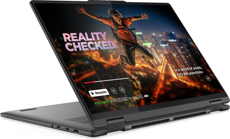 מחשב נייד Lenovo YOGA 7 | Ultra 7 155U | 1TB SSD | 16GB RAM | 16" WUXGA IPS | TOUCHSCREEN | Win11 | Backlit Keyboard | STORM GREY