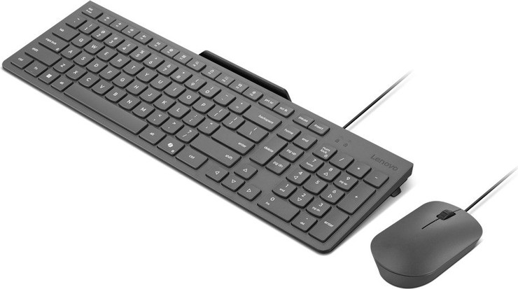 סט מקלדת ועכבר חוטיים Lenovo 310 Wired Combo