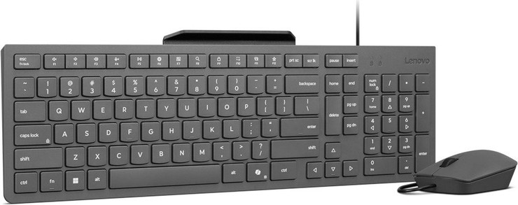 סט מקלדת ועכבר חוטיים Lenovo 310 Wired Combo