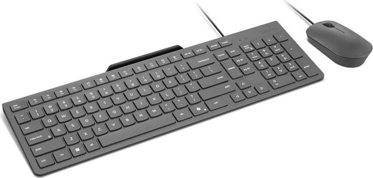 סט מקלדת ועכבר חוטיים Lenovo 310 Wired Combo