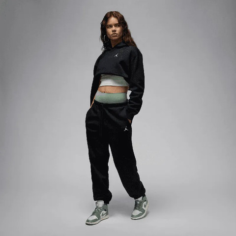 Jordan Brooklyn Fleece FV7077-010 ביגוד מכנסיים ארוכים