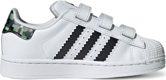 נעלי סניקרס Adidas לילדים דגם Superstar II x Minecraft
