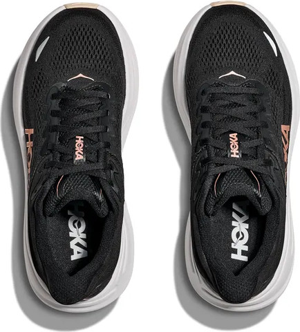 נעלי ריצה הוקה בונדי 9 לנשים Hoka 1162012/BRGL BONDI 9 BLACK/ROSE GOLD