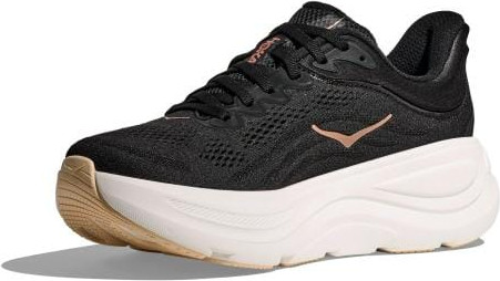נעלי ריצה הוקה בונדי 9 לנשים Hoka 1162012/BRGL BONDI 9 BLACK/ROSE GOLD