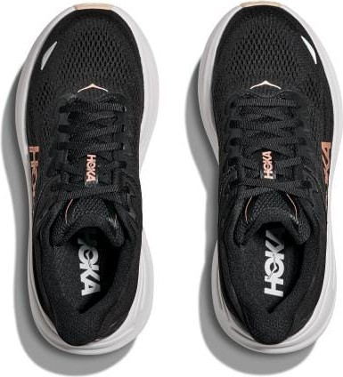 נעלי ריצה הוקה בונדי 9 לנשים Hoka 1162012/BRGL BONDI 9 BLACK/ROSE GOLD