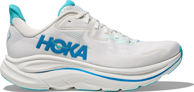 HOKA CLIFTON 10 - נעלי ספורט גברים הוקה קליפטון 10 בצבע לבן/כחול סקי