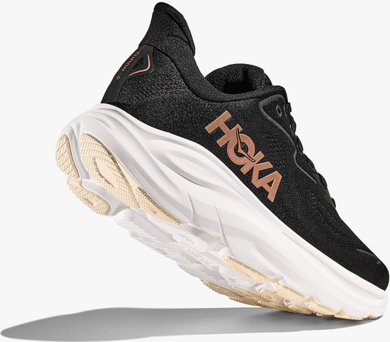 HOKA CLIFTON 10 - נעלי ספורט נשים הוקה קליפטון 10 בצבע שחור/רוז זהב