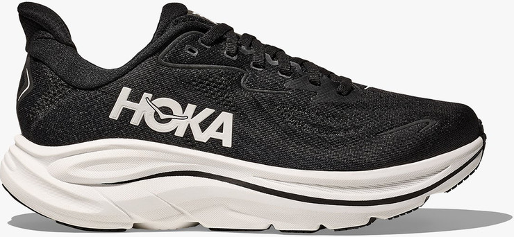 נעלי ריצה הוקה קליפטון 10 לנשים Hoka 1162031/BWHT CLIFTON 10 BLACK/WHITE