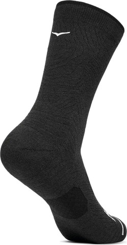 Hoka U Crew Run Sock 3-Pack מארז 3 זוגות גרבי ריצה גבוהים שחורים