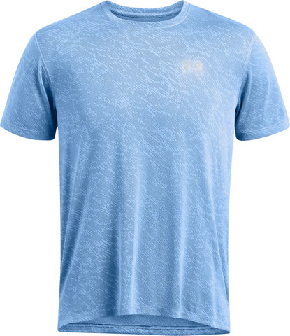 Under Armour UA Launch Camo חולצת ריצה גברים מנדפת זיעה אנדר ארמור