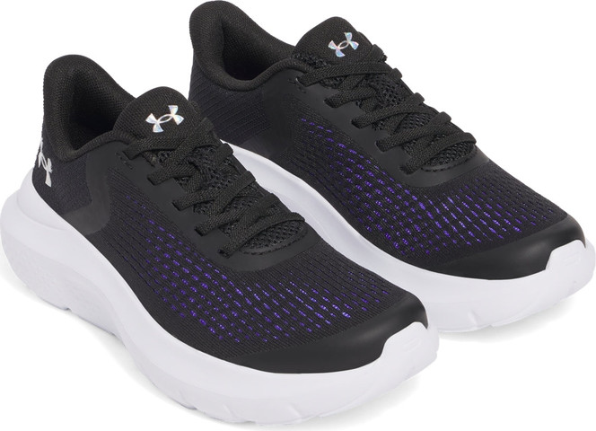 Under Armour GPS Charged Rogue 5 נעל ספורט לילדים עם שרוכים אלסטיים