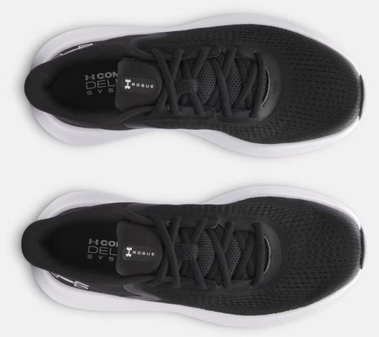 נעלי ספורט נעלי ריצה לנשים אנדר ארמור Under Armour Charged Rogue 5 (צבע שחור לבן)
