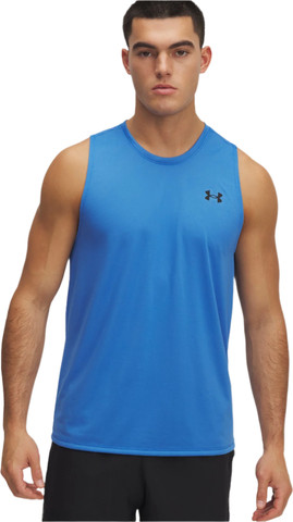 גופיית ספורט אימון גברים אנדר ארמור Under Armour UA Tech צבע כחול