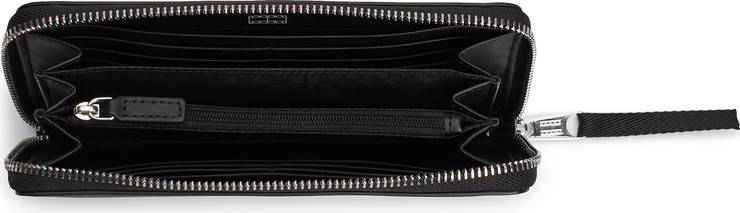 ארנק דמוי עור לאישה מבית TOMMY HILFIGER דגם AW0AW16476-BDS