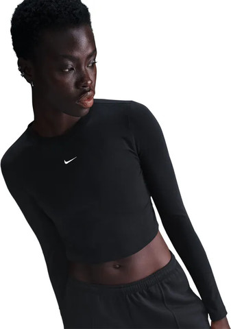 Nike Sportswear Chill Knit HF5322-011 ביגוד חולצות ארוכות