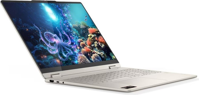 מחשב נייד Lenovo YOGA 7 2-IN-1 | AMD Ryzen™ 7 8840HS | 512GB SSD | 16GB RAM | 16" (1920x1200) | TOUCHSCREEN | Win11 | Backlit Keyboard | ARCTIC GREY