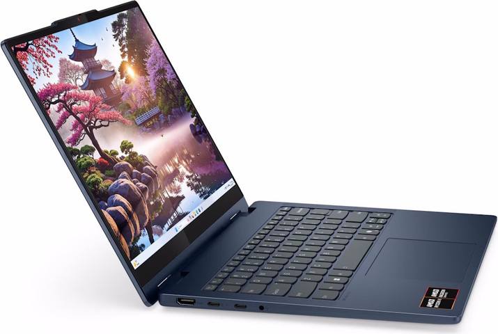 מחשב נייד כולל מסך מגע 16" Lenovo לנובו IdeaPad 5 2‑in‑1 83KU0013US Ryzen AI 7 1TB/16GB