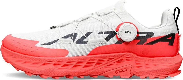 נעלי ריצת שטח אלטרה טימפ 5 בואה לגברים Altra TIMP 5 BOA WHITE/RED A0A85Q9160